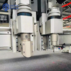 Máquina de corte de couro real digital Jinan com faca oscilante