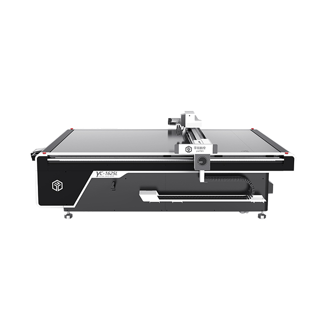 Máquina de corte de couro PU artificial com faca CNC
