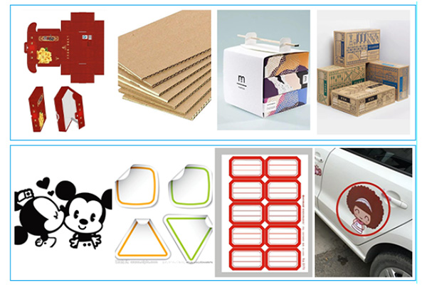Máquina de corte de papel ondulado