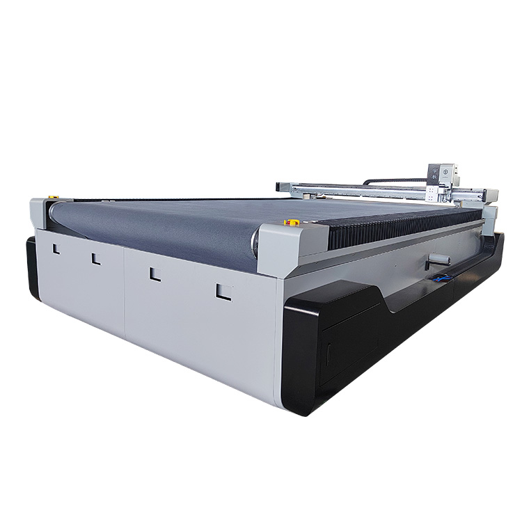 2023 Nova máquina automática de corte de tecido com faca oscilante CNC